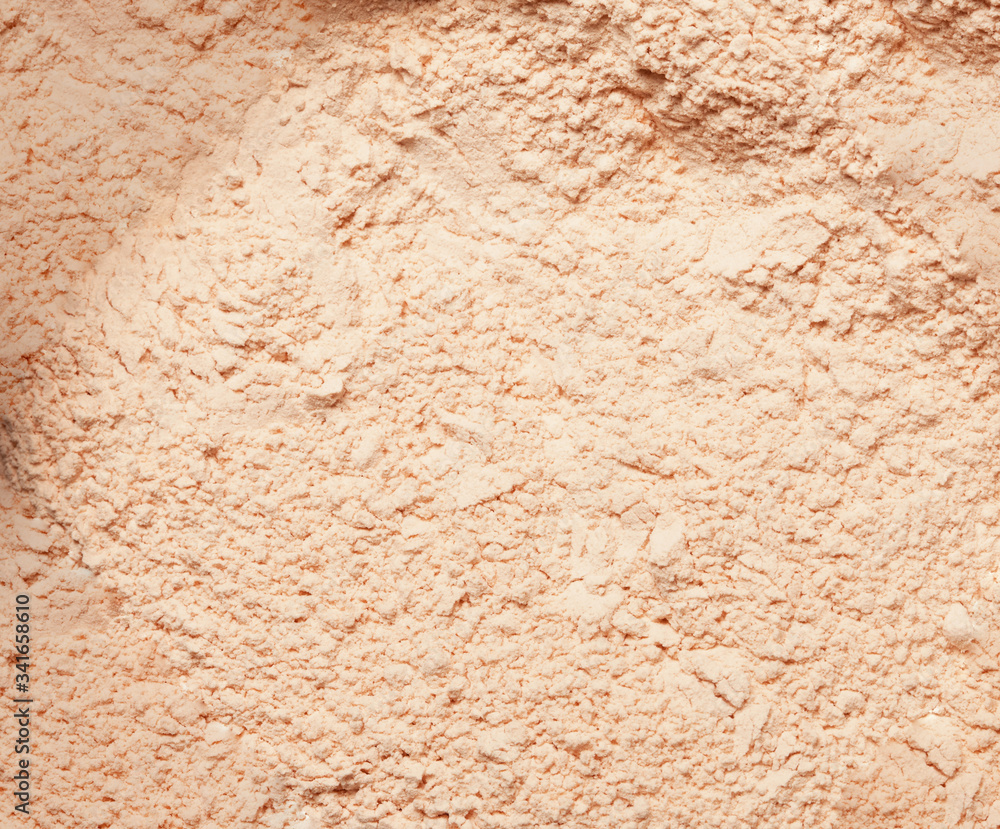 Background filled with foundation powder. Background filled with foundation powder.