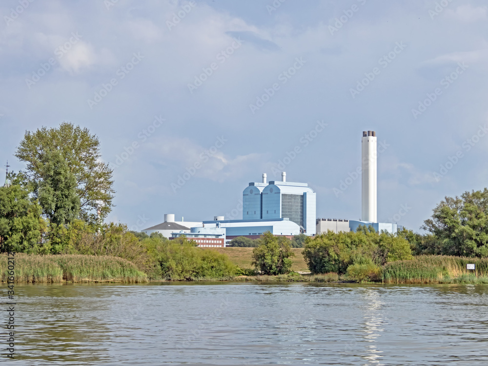 Heizkraftwerk Tiefstack, Hamburg, Deutschland