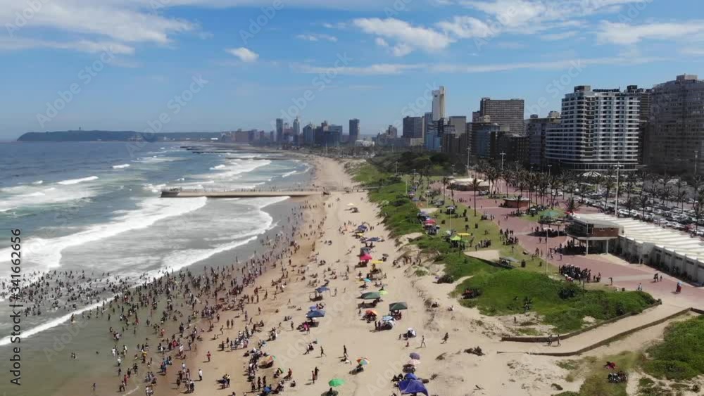 The Sights and Durban KZN, with Beach Views.