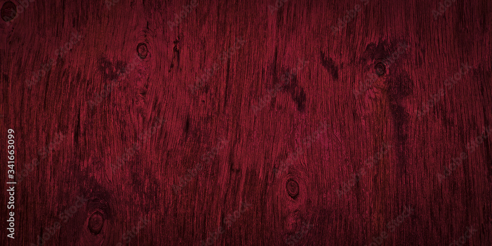 Dark burgundy wood texture. Texture of old dried plywood. Mahogany  background for design. Stock Photo | Adobe Stock