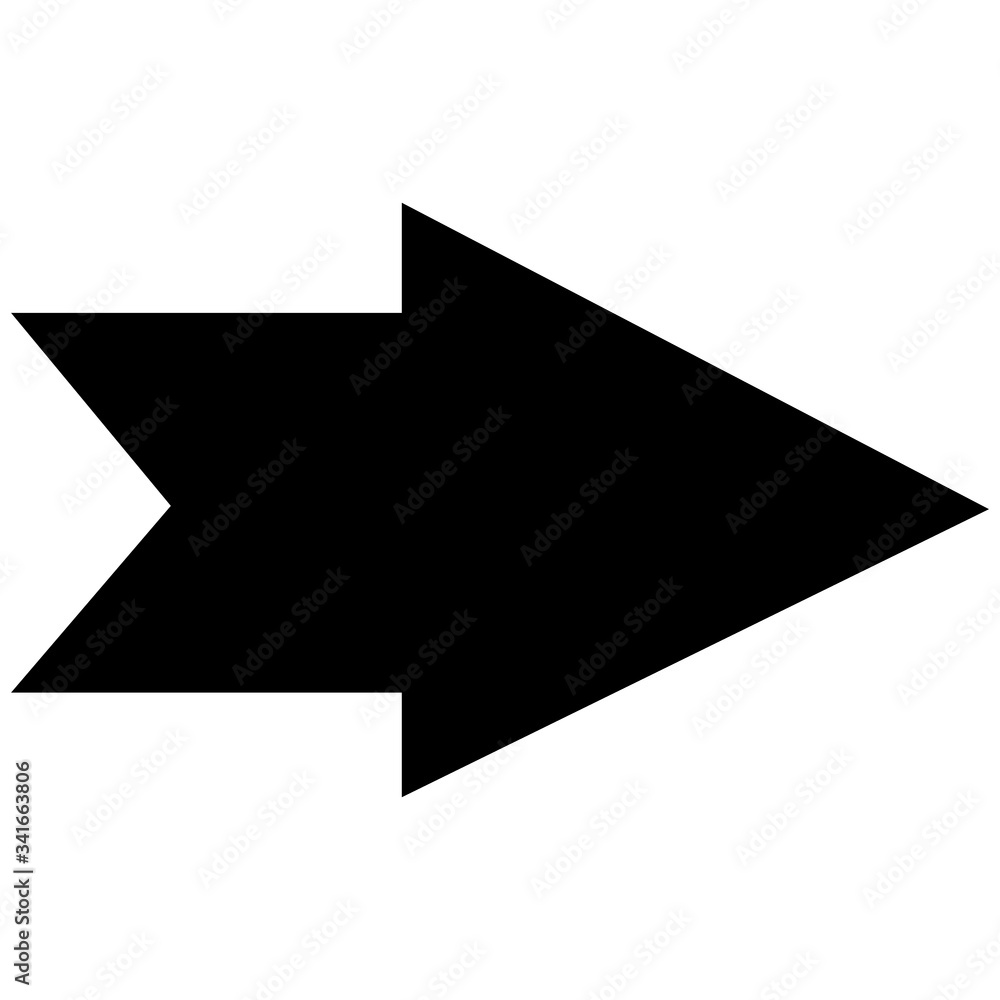 decorative authos arrow shows the direction to the side, in black, isolated object on a white background, vector illustration, decorative authos arrow shows the direction to the side, in black, isolated object on a white background, vector illustration,