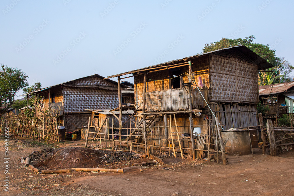 Inle Lake, Myanmar »; March 2018: A wooden peasant house near Inle Lake Inle Lake, Myanmar »; March 2018: A wooden peasant house near Inle Lake