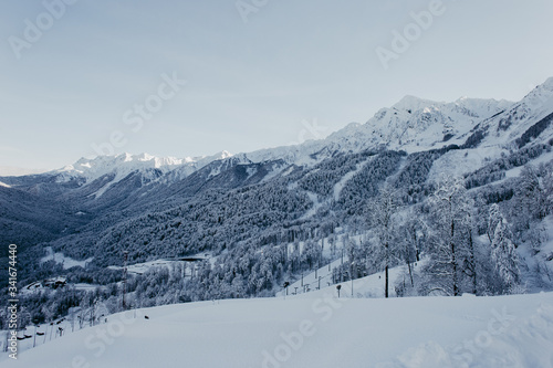winter mountain landscape © Сима Шишова