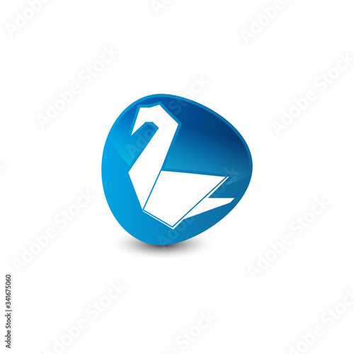 Free Download Duck isolated on a white backgrounds, vector illustration - GFXLoad