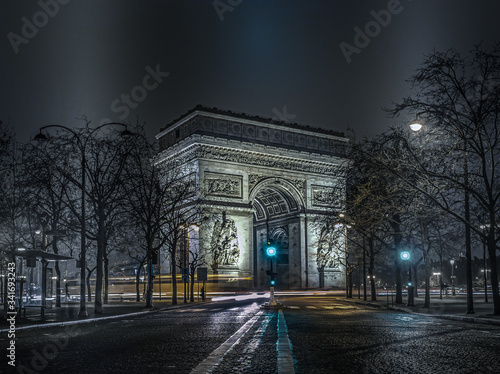 Photography arc de triomphe paris