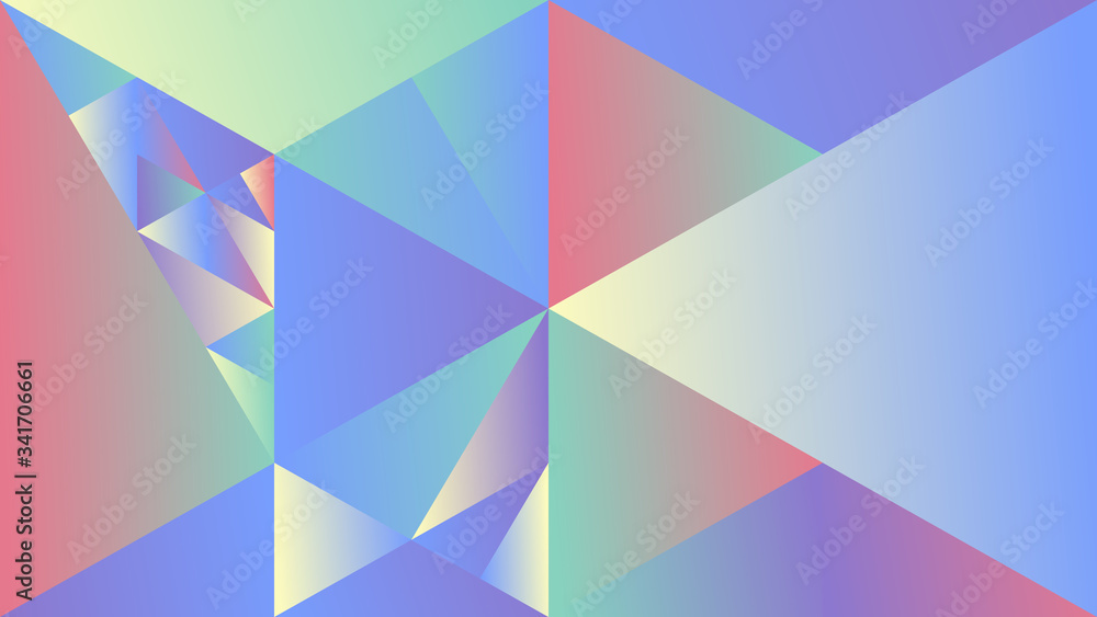 Geometric dynamic gradient mosaic triangular desktop background - polygonal abstract multicolored vector design Geometric dynamic gradient mosaic triangular desktop background - polygonal abstract multicolored vector design