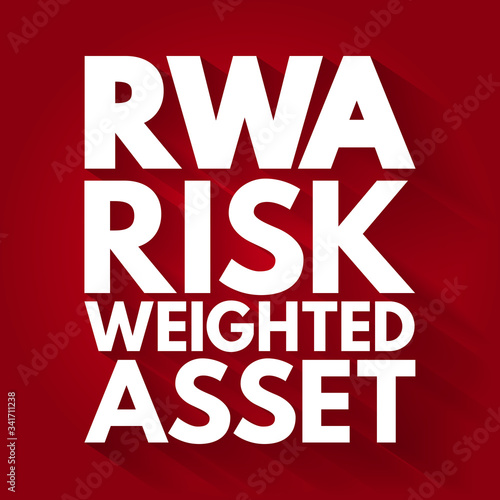 RWA - Risk Weighted Asset acronym, business concept background