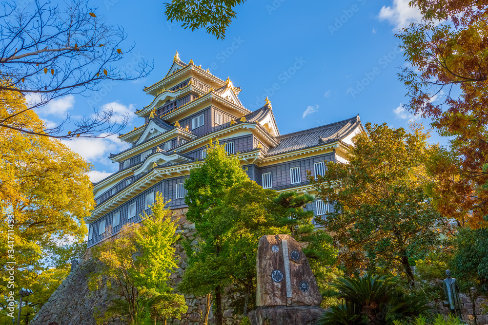 Okayama castle, Japan Okayama castle, Japan