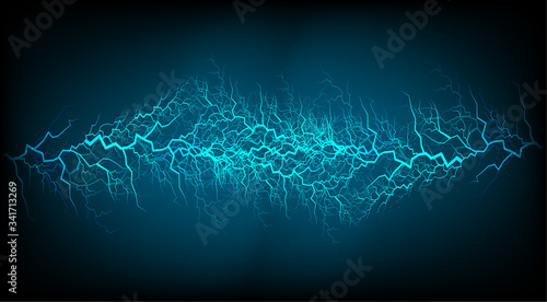 blue bolt vector, thunderbolt