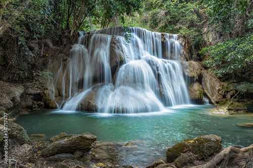 Huai Mae Khamin Waterfall  Kanchanaburi