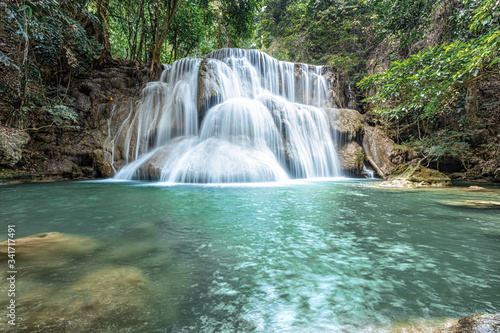 Huai Mae Khamin Waterfall  Kanchanaburi