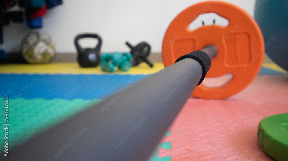 Objects to practice physical activity Objects to practice physical activity