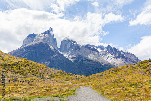 Landscape of "Los Cuernos" (The Horns in English) - Torres del Paine National Park © Luciano Queiroz
