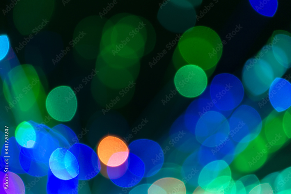 background of abstract multicolored neon lights