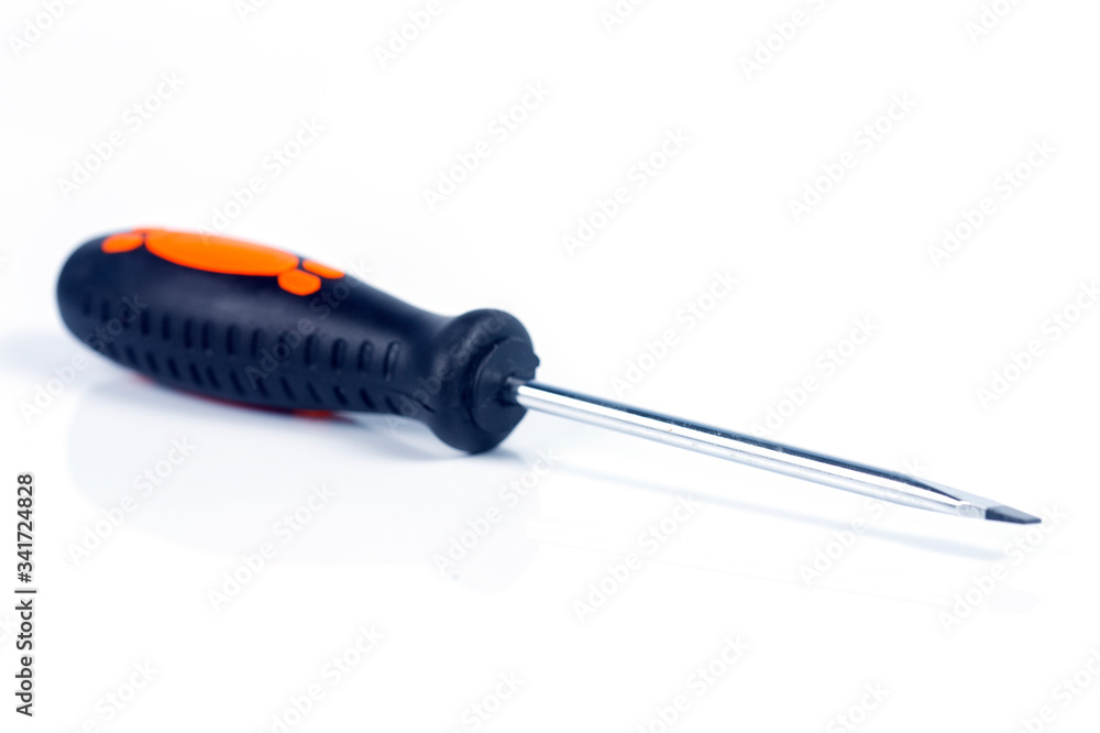 Yellow and black screwdriver Yellow and black screwdriver