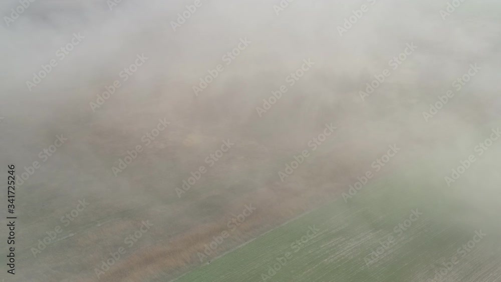 Dust storm in the field. Demolishes the fertile layer of black soil and crops. Dust storm in the field. Demolishes the fertile layer of black soil and crops.