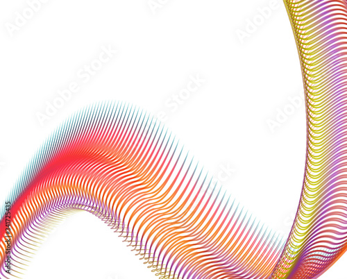 Abstract background blend wave line design for Wallpaper, Banner, Background, Card, Book Illustration, landing page