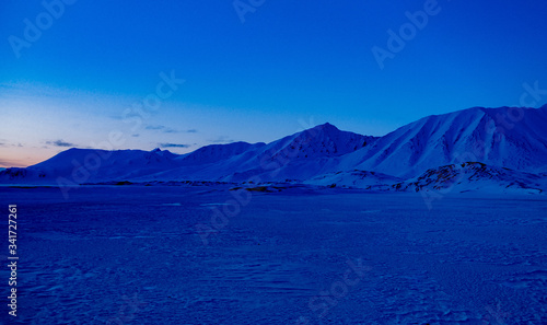 GLACIER NEIGE ARCTIQUE