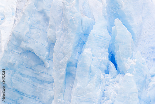 The Perito Moreno Glacier view. It is is a glacier located in the Los Glaciares National Park in Patagonia, Argentina.