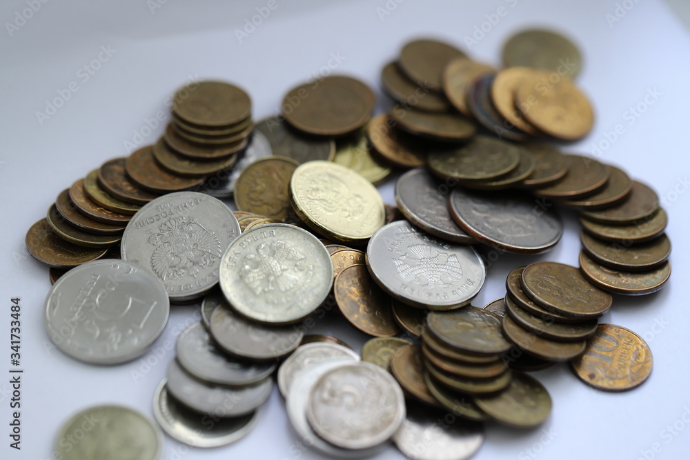 Russian rubles have undergone inflation, coins in the ruble equivalent Russian rubles have undergone inflation, coins in the ruble equivalent