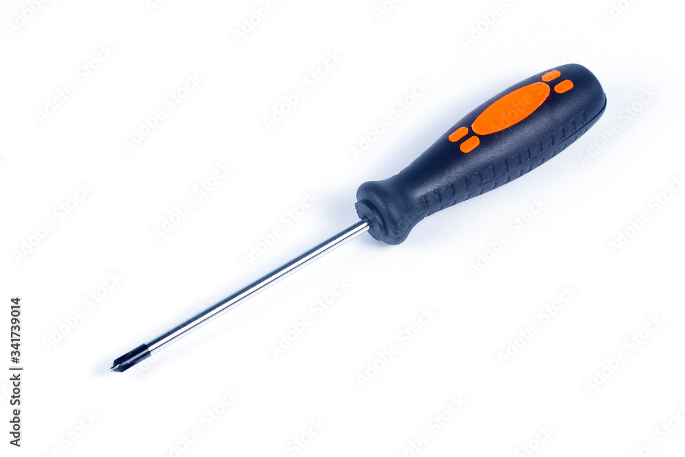Yellow and black screwdriver Yellow and black screwdriver