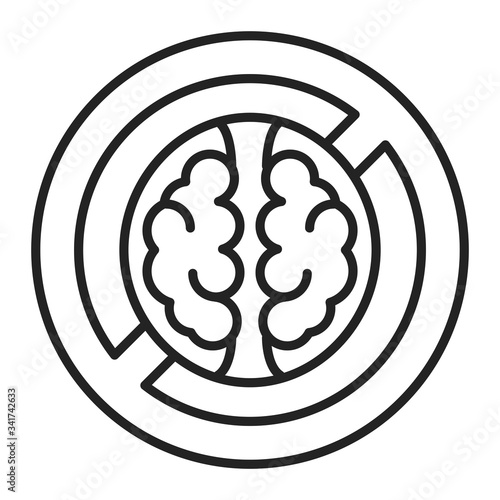 Nuts allergy line black icon. Allergenic ingredient. Food intolerance. Pictogram for web page, mobile app, promo.Editable stroke.