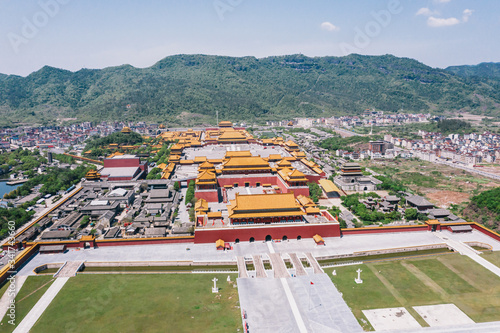 park in hengdian china photo