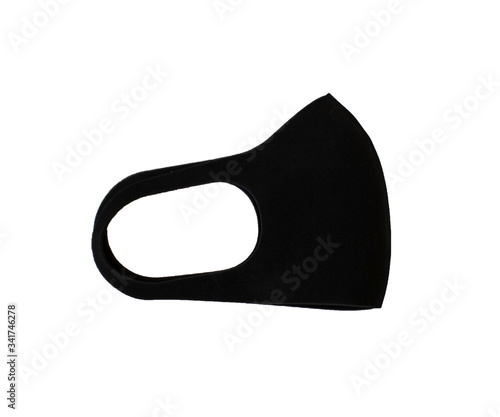 Isolated on white background mask for protection from coronavirus and other infections and viruses