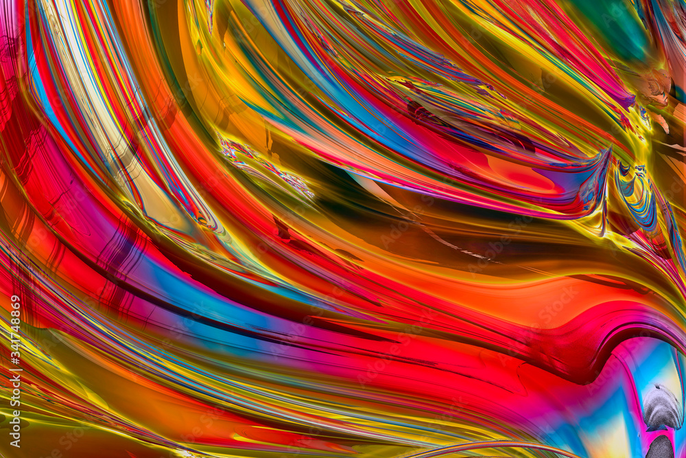 3D render. Fractal image of a 3D object. Fractal landscape. A colorful computer-generated image. The fractal background. Textures for the design. Abstract painting. 3D render. Fractal image of a 3D object. Fractal landscape. A colorful computer-generated image. The fractal background. Textures for the design. Abstract painting.