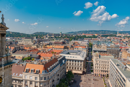 city of Budapest in Hungary
