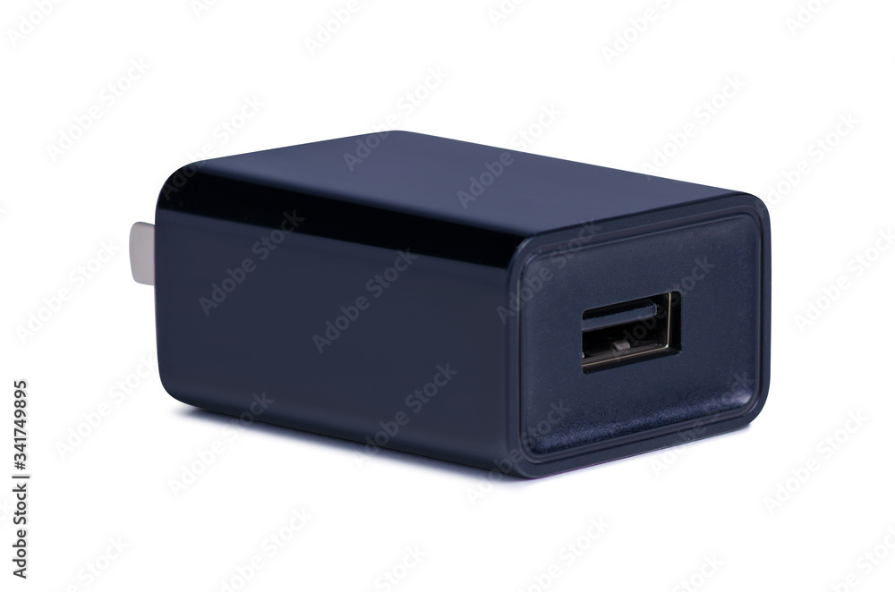 Power Supply usb on white background isolation Power Supply usb on white background isolation