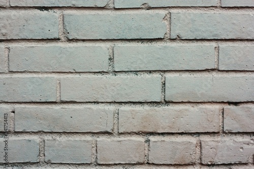 Beautiful gray brick wall close up view