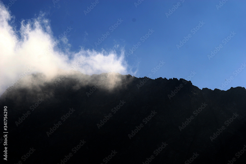 time lapse clouds over the mountains time lapse clouds over the mountains