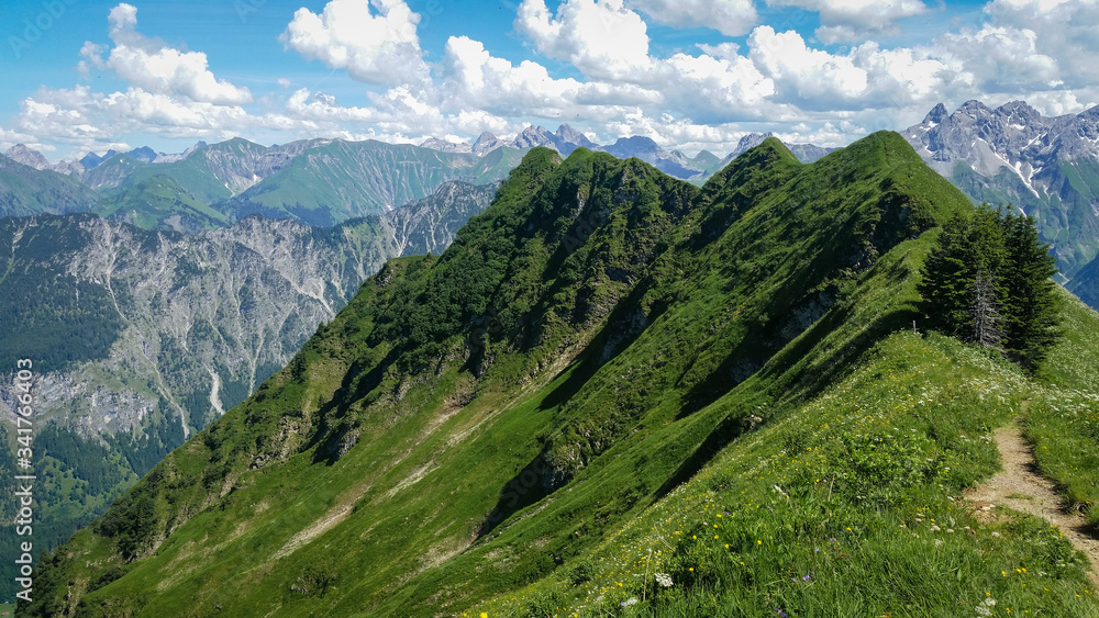 Kleinwalsertal Panoramablick Kleinwalsertal Panoramablick