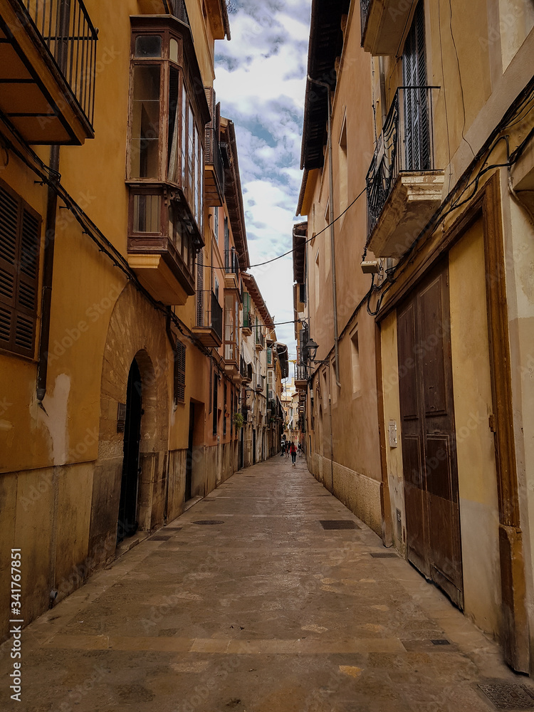 Straße in Palma de Mallorca 