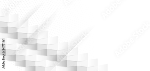 Lines geometric technology white gray modern new background for landing page for web convenient simple universal