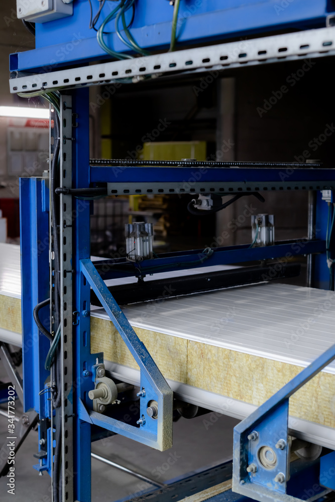 production of building panels with insulation production of building panels with insulation