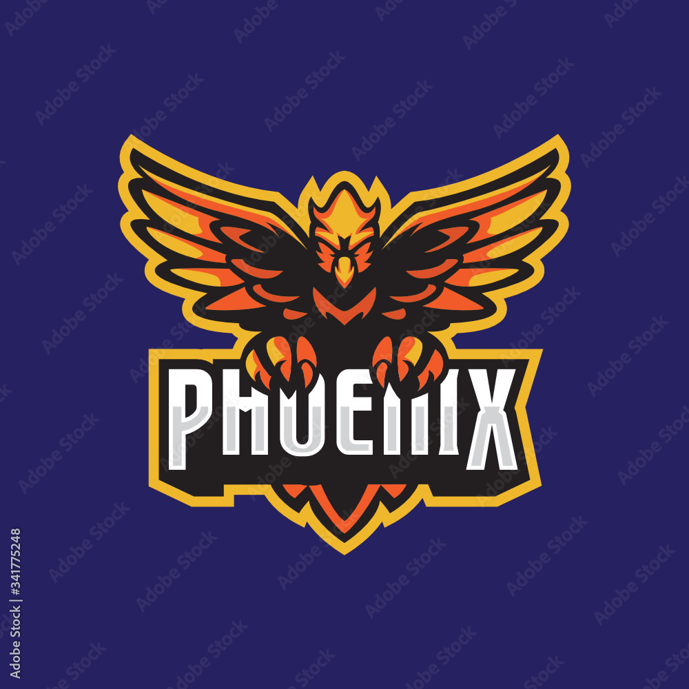 Vulture Eagle Owl Phoenix Falcon Cardinal Bird esport mascot emblem logo design vector template Vulture Eagle Owl Phoenix Falcon Cardinal Bird esport mascot emblem logo design vector template