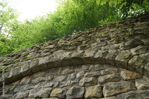 Masonry in the Bastei Mountains