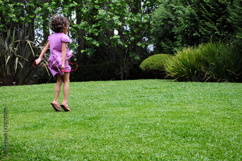 girl jumping rope