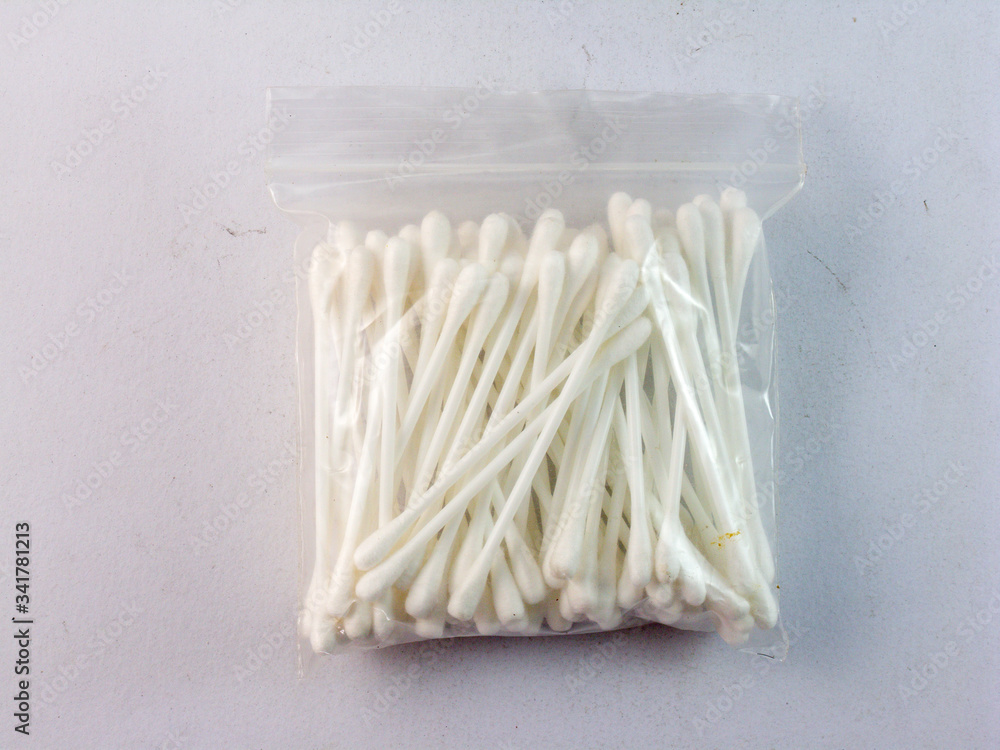 Spinning ears on a white background.