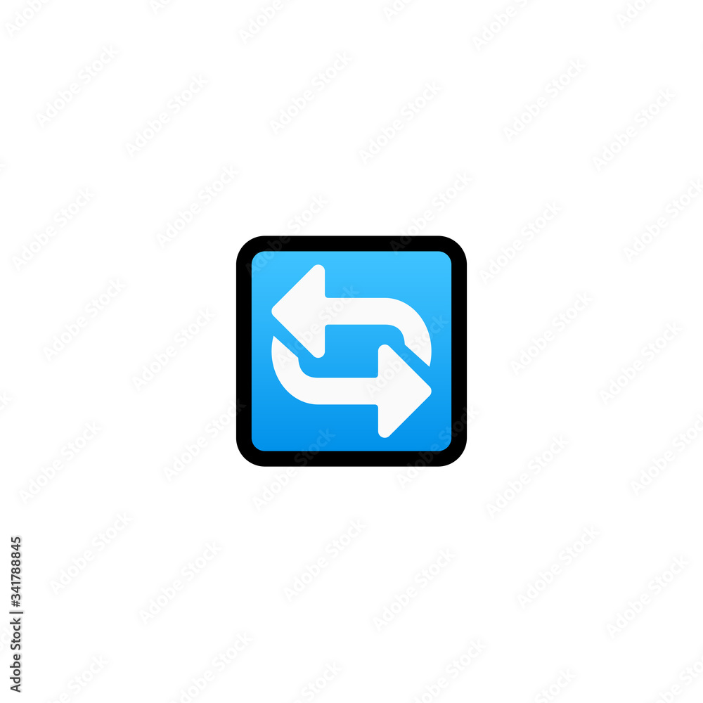 Anticlockwise Arrows Button Vector Icon. Isolated Arrows Cartoon Style Emoji, Emoticon Illustration Anticlockwise Arrows Button Vector Icon. Isolated Arrows Cartoon Style Emoji, Emoticon Illustration