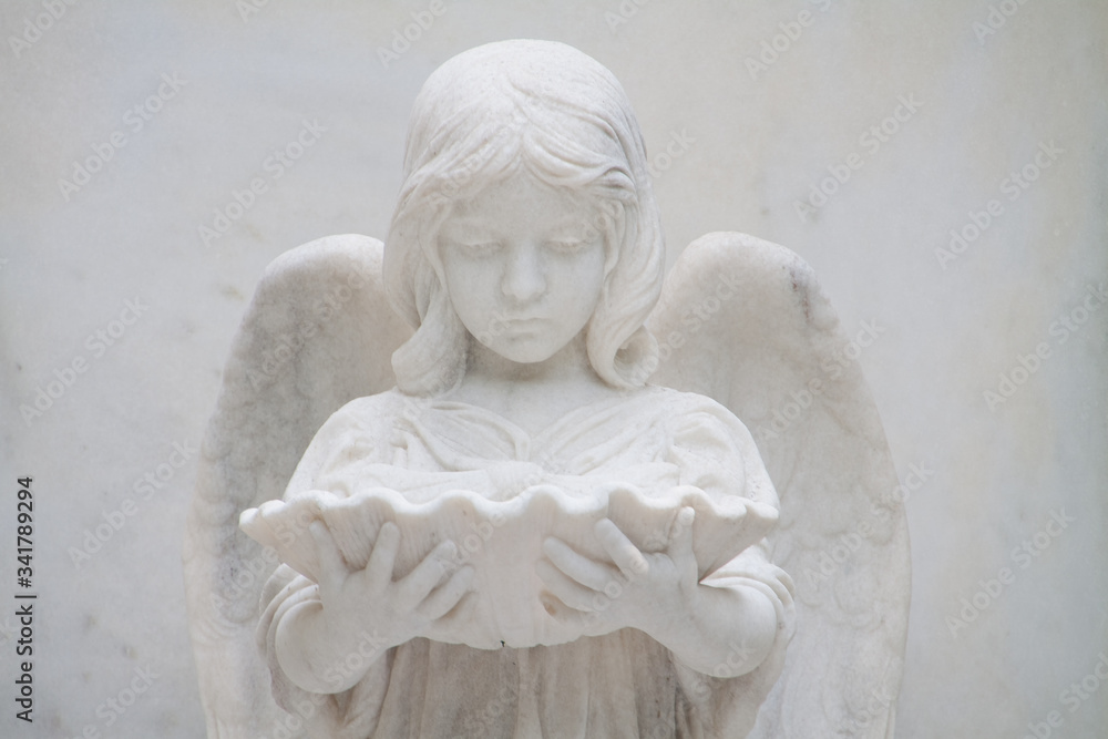 Statue Of Small Angel,Boneventure Cemetery, Thunderbolt, Georgia, USA