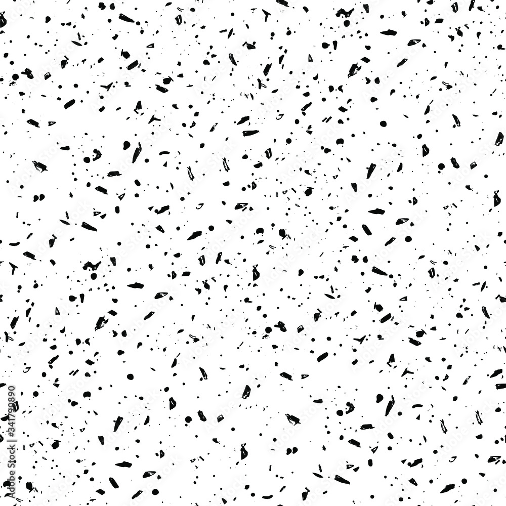 Fototapeta premium Seamless texture of rough speckles, concrete, stone