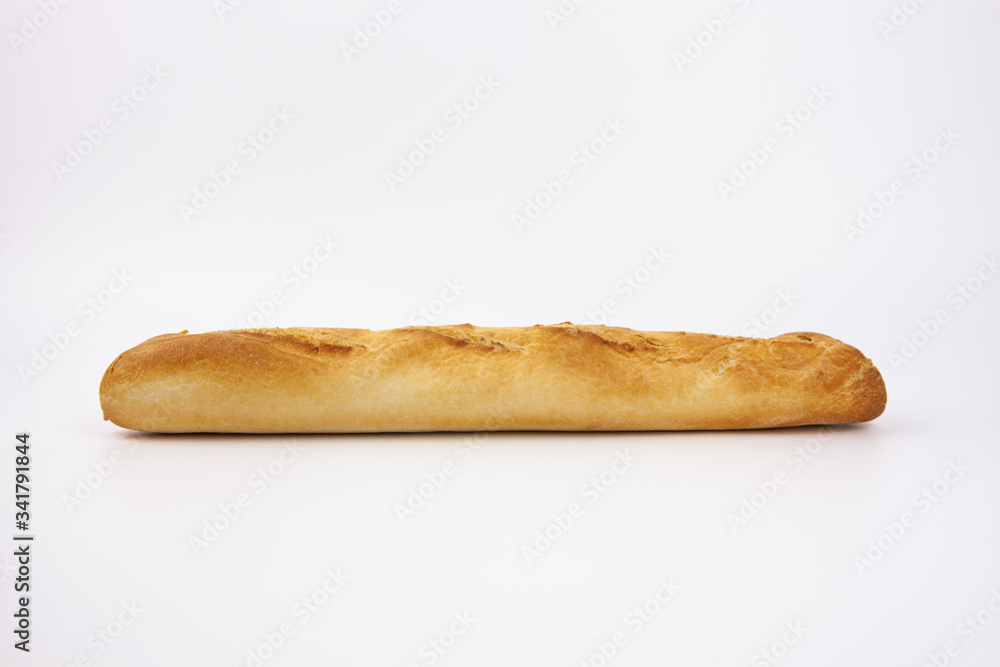 Freshly baked bread on a white background. Perfect for Breakfast. For the presentation of essential goods, bakeries or bread production. Freshly baked bread on a white background. Perfect for Breakfast. For the presentation of essential goods, bakeries or bread production.