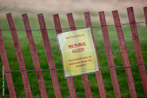 No Pubic Access. closed due to COVID-19.