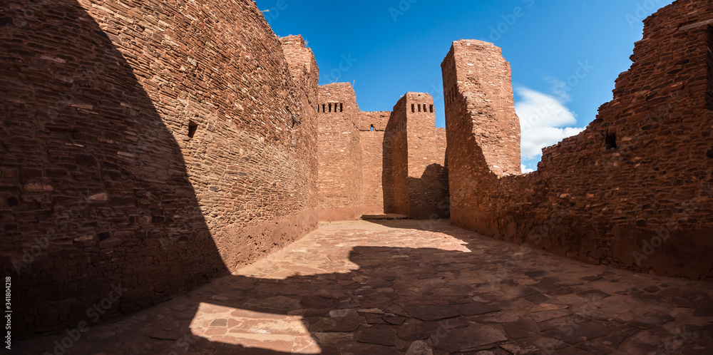 The Inner Sanctuary Of Nuestra Senora de la Purisima Conceptionde Quarai, Salinas Pueblo Missions National Monument, New Mexico, USA