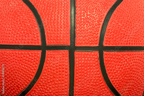 basketball, macro photo of a basketball ball © Маргарита Медведева