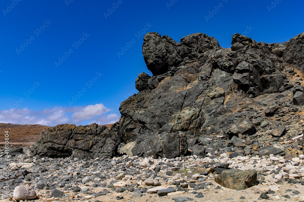 The wonderful rock formations  in Aruba