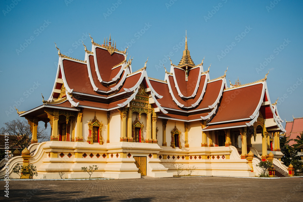 Wat That Luang Neua Temple, Vientiane, Laos, Southeast Asia Wat That Luang Neua Temple, Vientiane, Laos, Southeast Asia